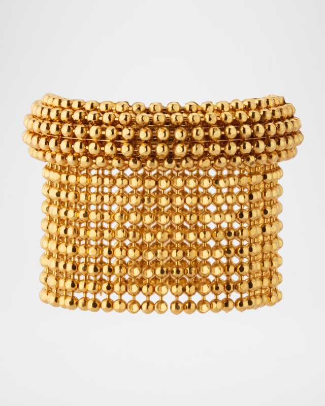 18K Yellow Gold Fringe Ring